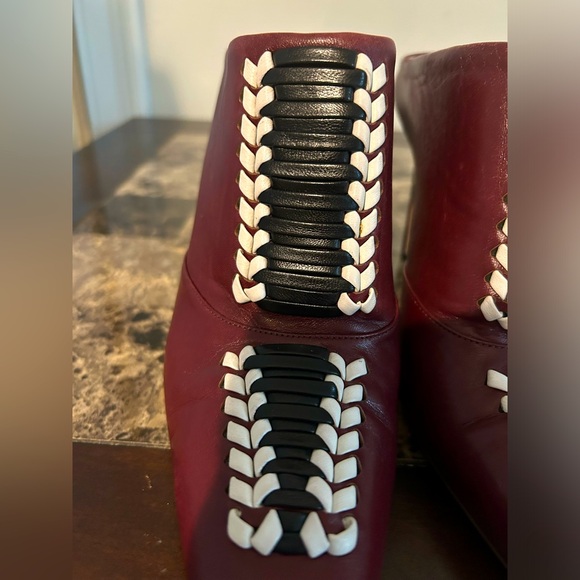 Gently Worn Women’s Altuzarra Leather Mule Booties - Picture 7 of 12